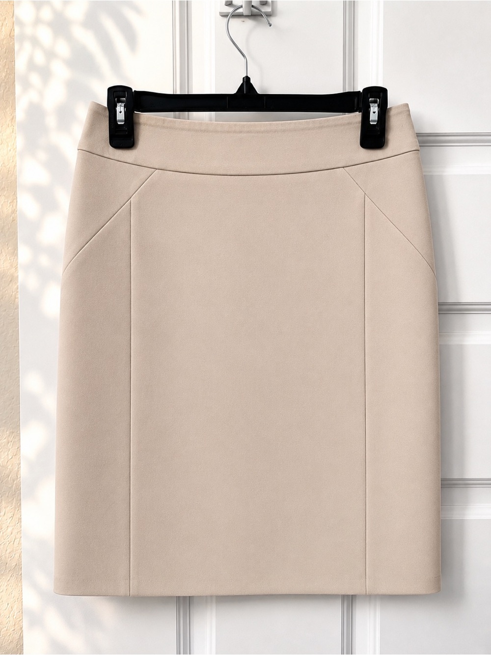 H&M Light Beige Pencil Skirt